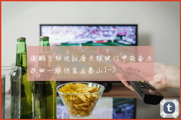 谢鹏飞助攻拉唐头球破门申花奋力扳回一球仍落后泰山1-3